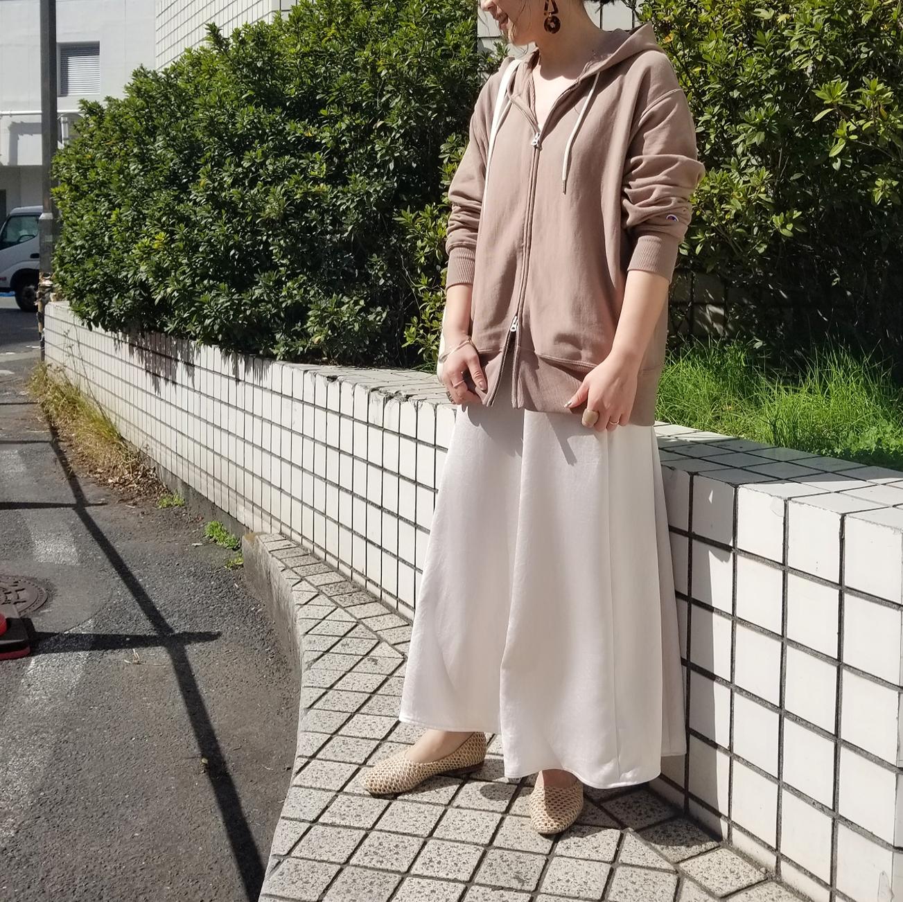 Champion For Adam Et Rope 別注ジップアップパーカー Staff Outfit Adam Et Rope アダムエロペ