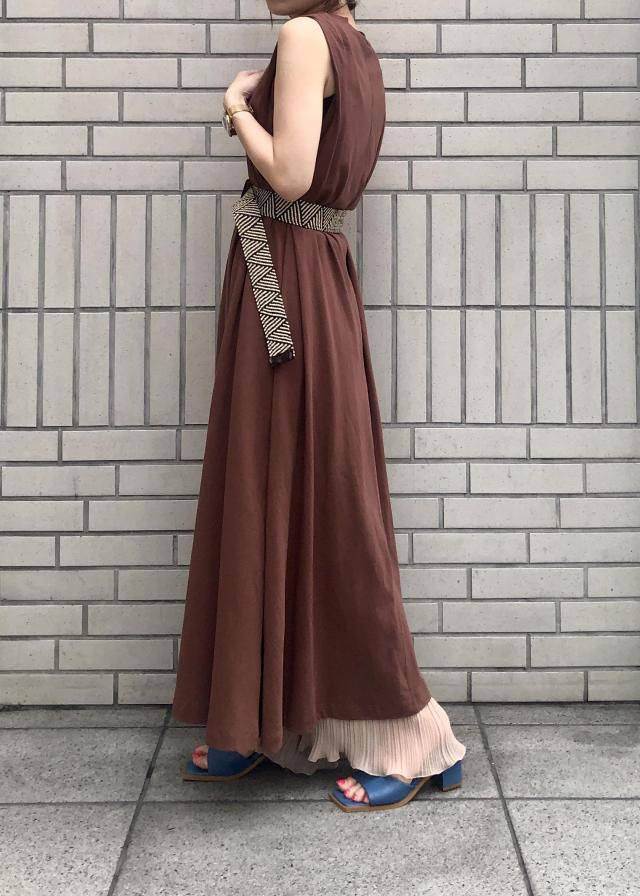 ノースリーブフレアワンピース Vis ビスオフィシャルサイト