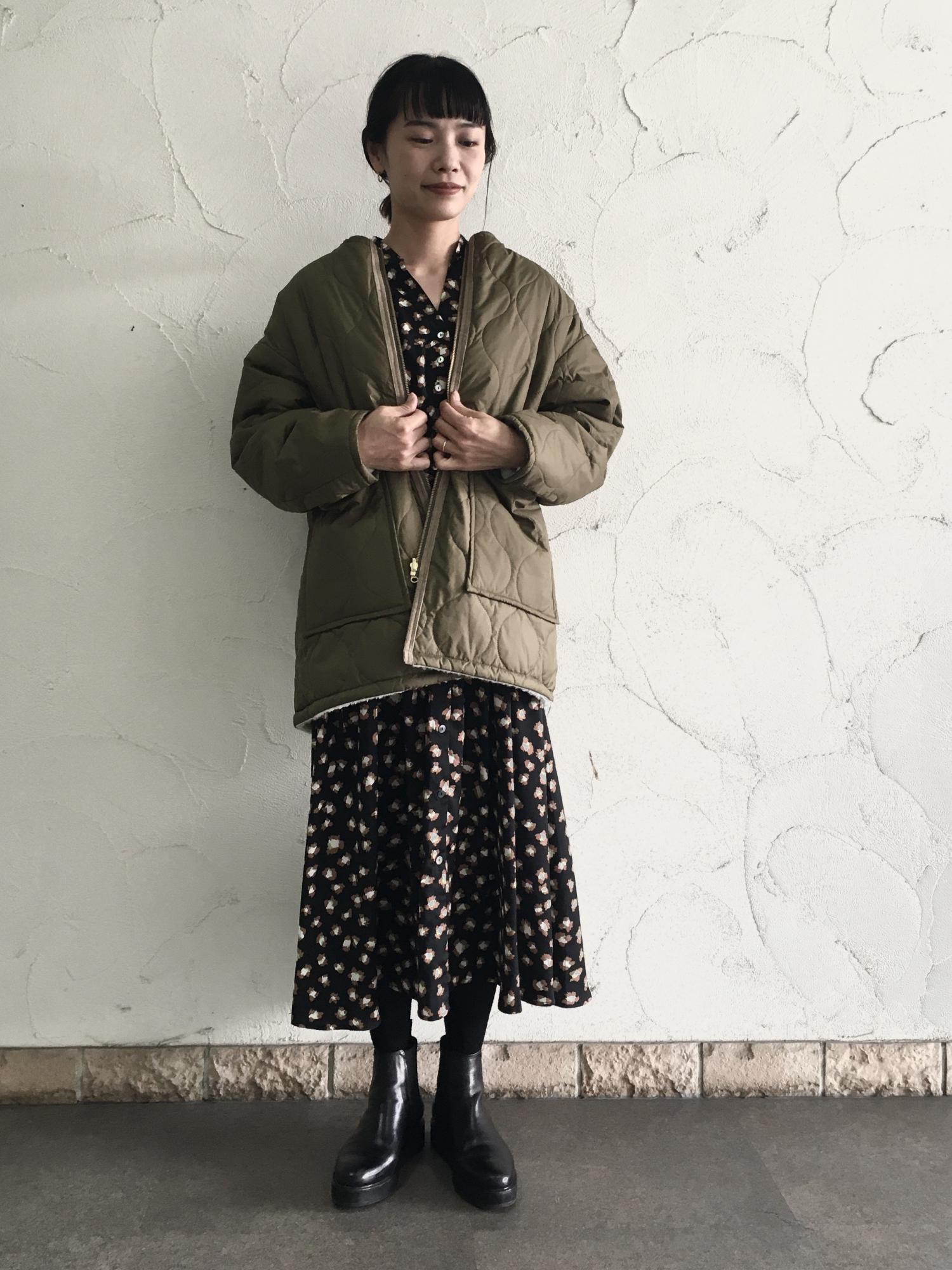 キルトボアブルゾン ワンピース Staff Outfit Adam Et Rope アダムエロペ