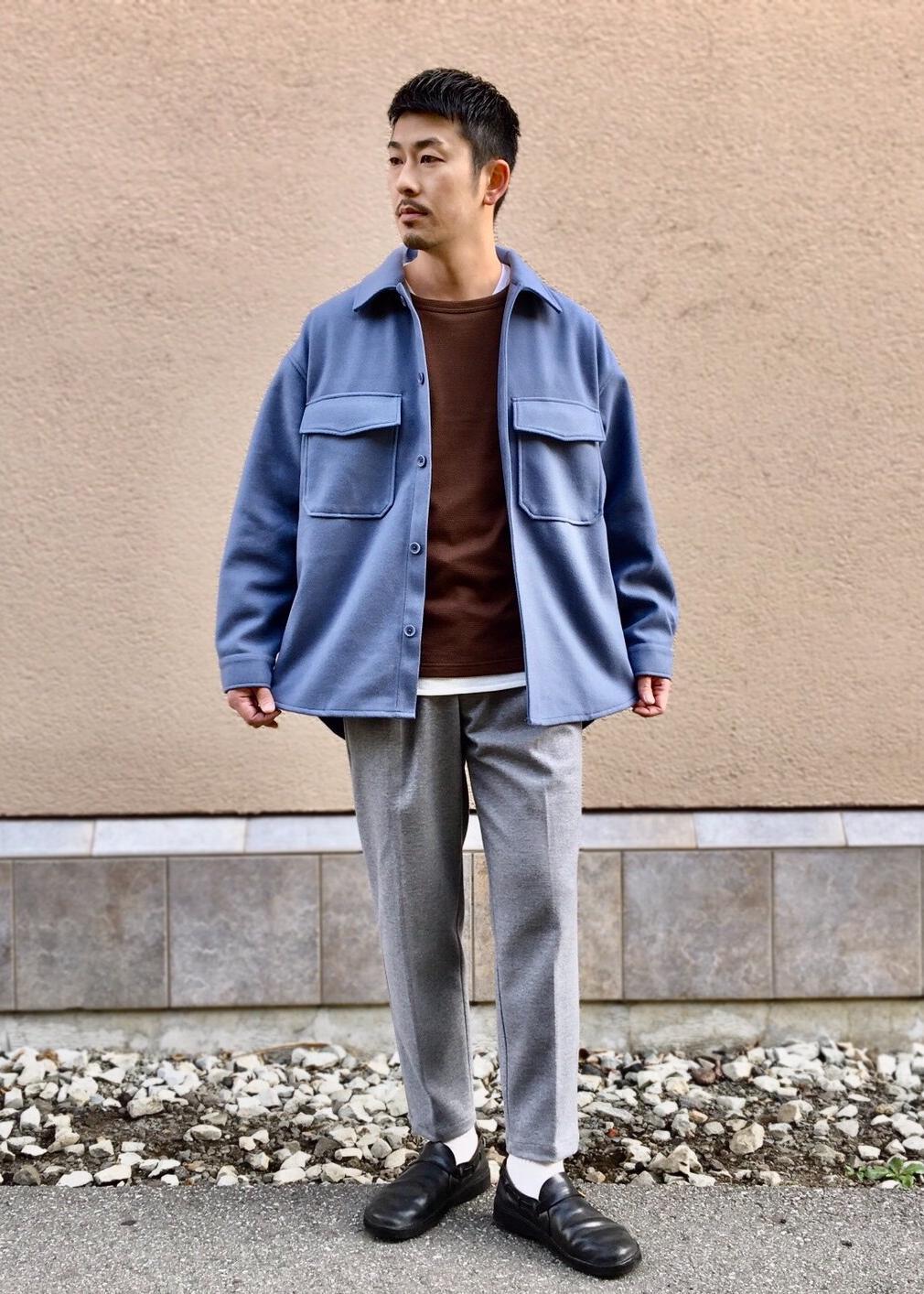 ウーリーカットcpo エアリーストレッチスリム Junred