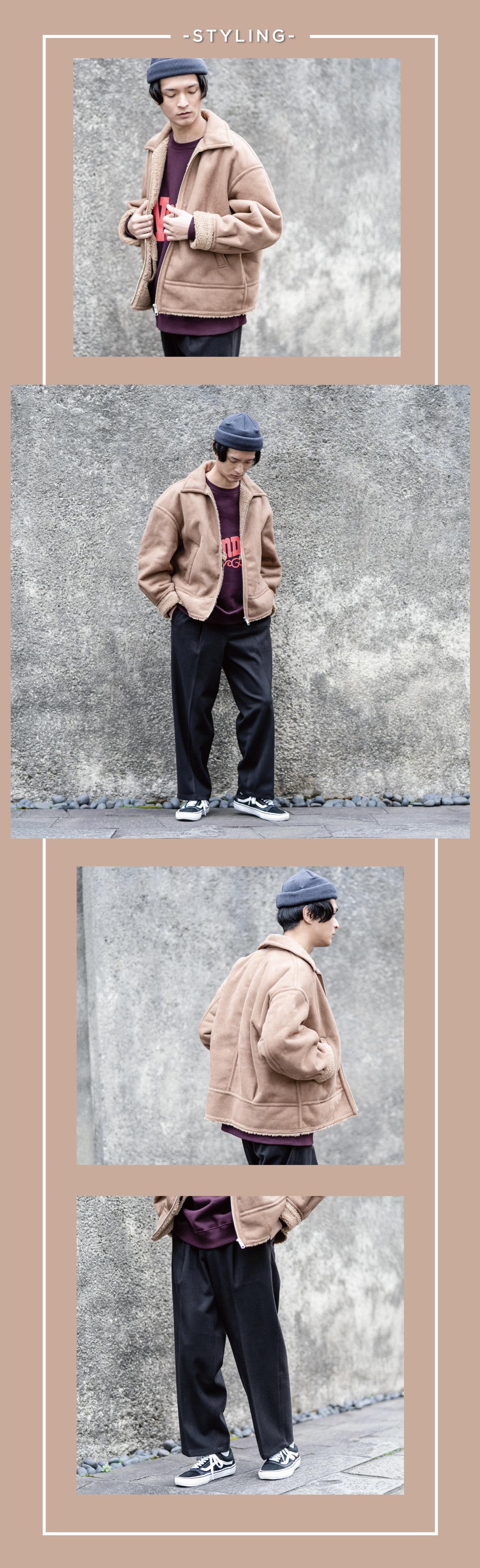 定価20万 Dead stock GARRETT Mouton Coat Y2K