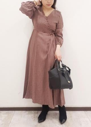 VIS(ビス) / カシュクールクルミワンピース (ワンピース / ワンピース