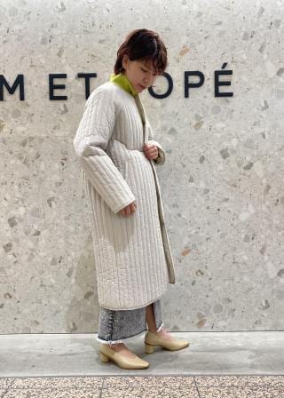 ADAM ET ROPÉ FEMME(アダム エ ロペ ファム) / ウールクロップド