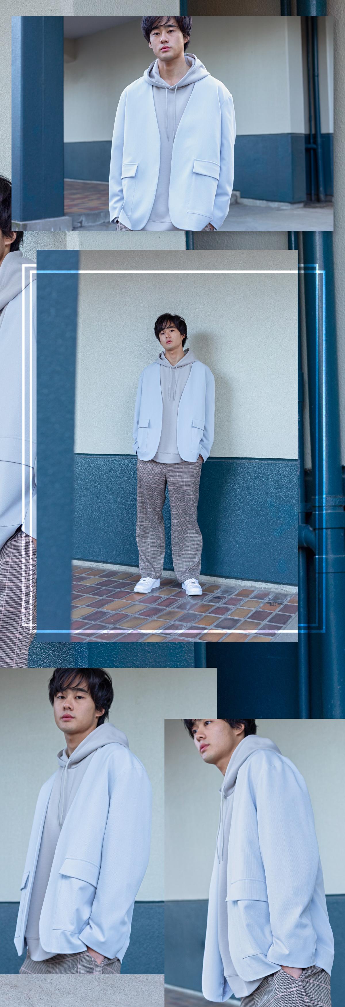 新品 バター色 追い 春夏ジャケット セットアップ