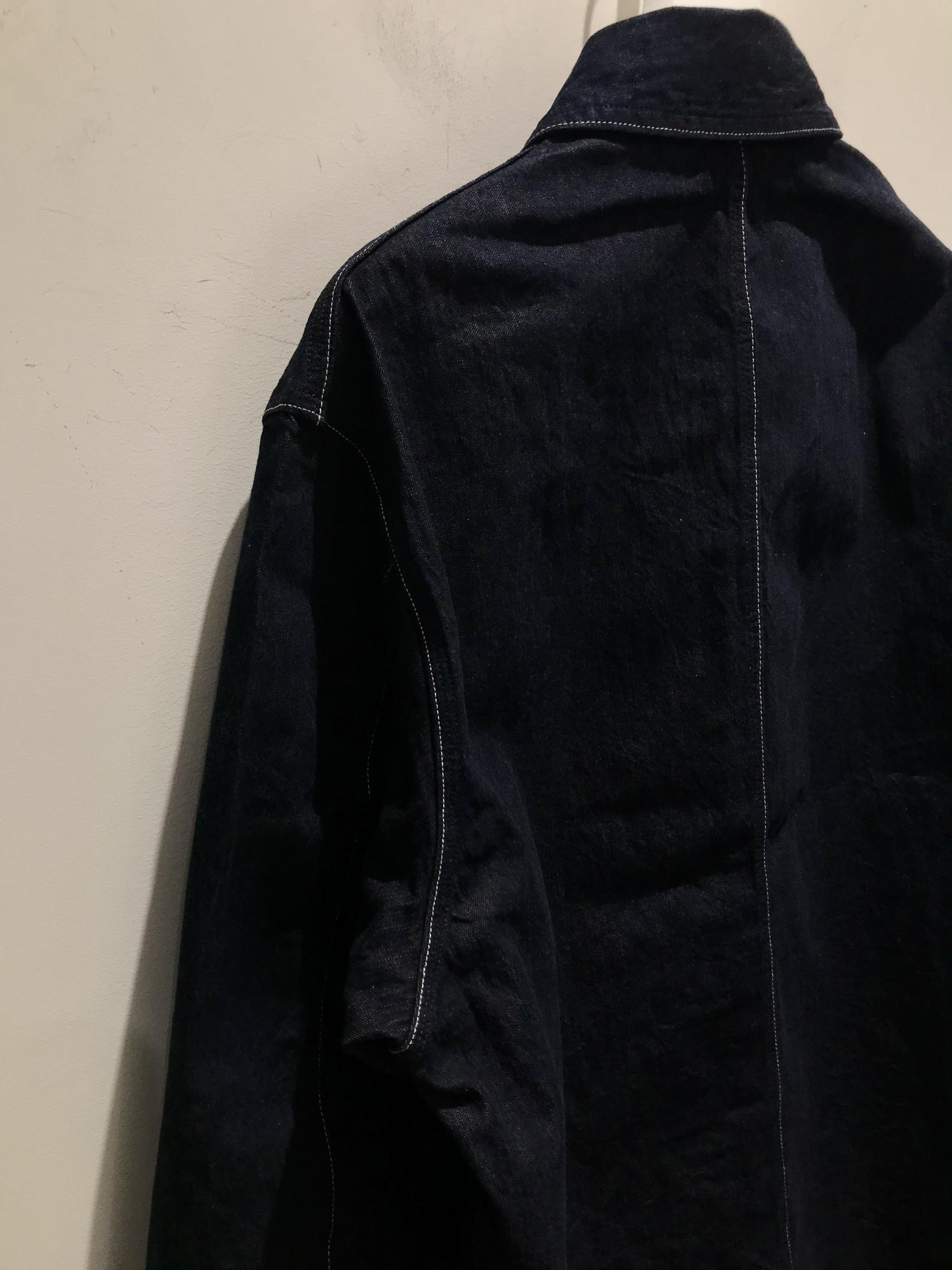 AURALEE HARD TWIST LIGHT DENIM SHIRTS BLOUSON | STAFF OUTFIT