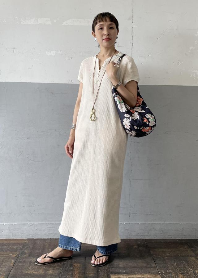 洗える サーマルスリーブレスワンピース Adam Et Rope アダムエロペ 公式サイト