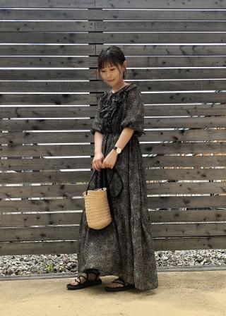 Vis フロントフリルペイズリー柄ワンピース ワンピース ワンピース 通販 J Adore Jun Online