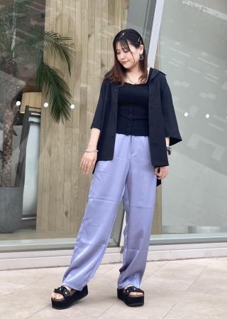 JUNRED(ジュンレッド) / ドレープオープンカラーS/Sシャツ (トップス