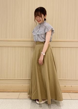 Dickies ばっ × B:MING by BEAMS 別注フレアスカート 