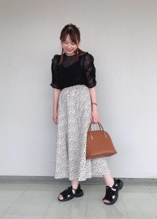 ROPÉ PICNIC(ロペピクニック) / ワッシャー加工袖ギャザー
