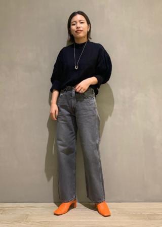 スクエアトゥレザーミュール/adam et rope ADAM ET ROPE'（アダムエロペ）の「スクエアトゥレザーミュール