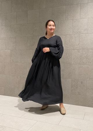 大草直子 さん着用！ ロペ 36 ラムナッパレザー巻スカート