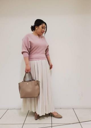 ayame　リハーサルスカート　5枚 スカート 『かろやかリネン ヘム切替ギャザースカート