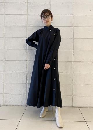 BASE RANGE GRESEA コットン ロングワンピース美品 ADAM ET ROPÉ FEMME(アダム エ ロペ ファム) / 【Baserange