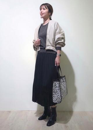 FAUXSUEDEVOLUMEBLOUSON/フォースエードボリュームブルゾン