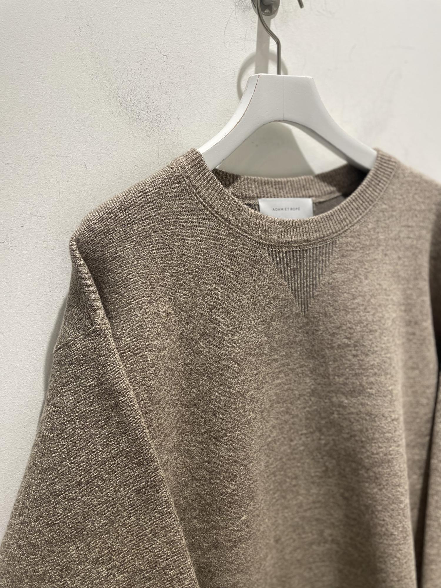 杢スウェットニットプルオーバー | STAFF OUTFIT | ADAM ET ROPE 