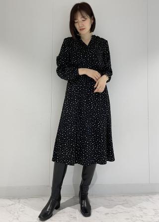 フレアプリーツワンピース✭ひざ丈夏☀デート女子会高見え襟切替 タイムセール】セーラーワンピース 膝丈ワンピース レディース