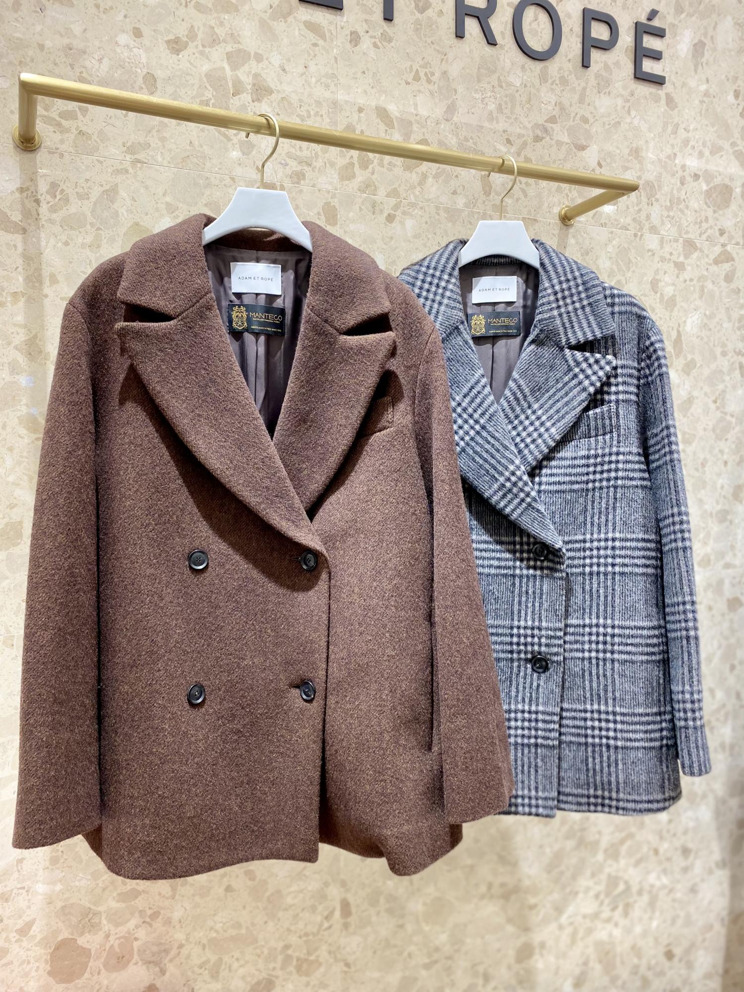 未使用品】MANTECOウールコート