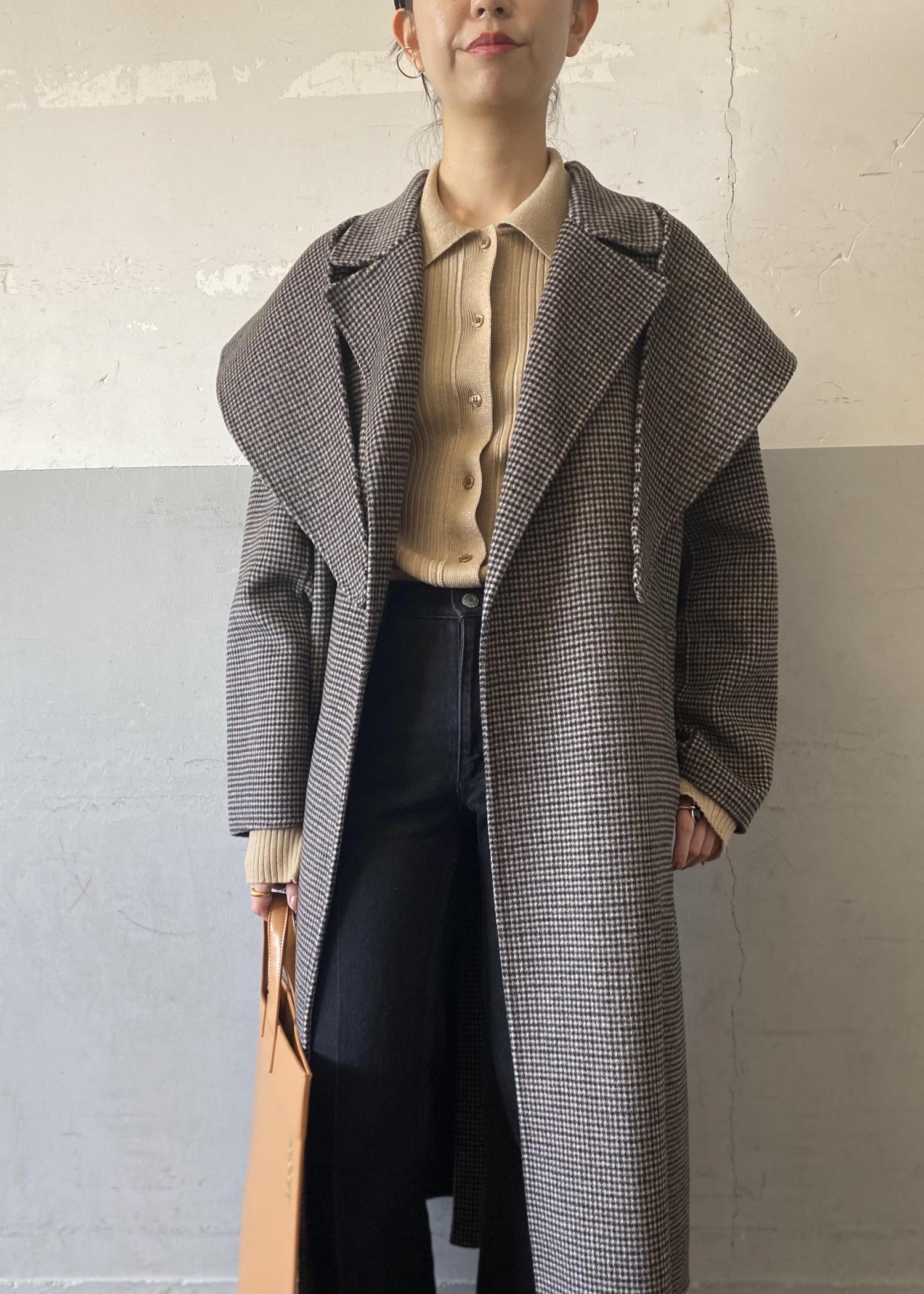 ADAM ET ROPÉ ウールリバーガウンコート ロングコート