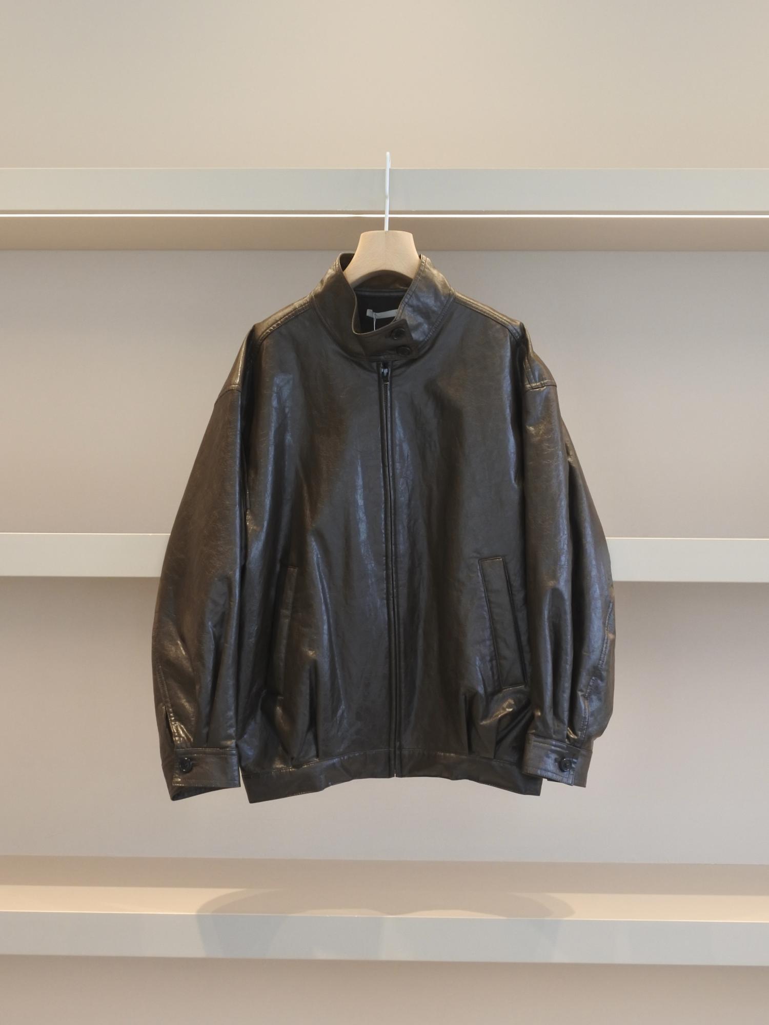 AMOMENTOアモーメント ブルゾン VEGAN LEATHER AMOMENTOアモーメント ブルゾン VEGAN LEATHER Designer fashion