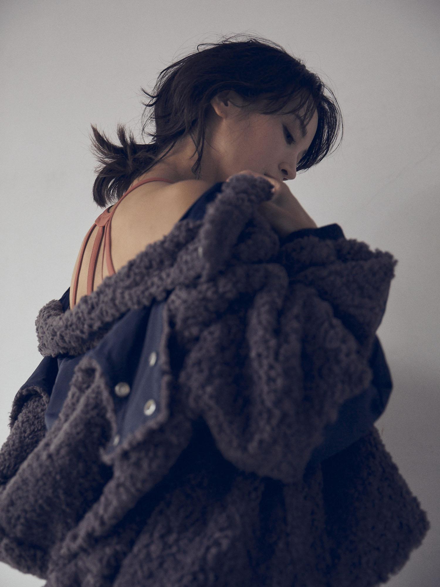 NERGY meets Emi Kurodaシアワセ「ボアジャケット」NERGY meets