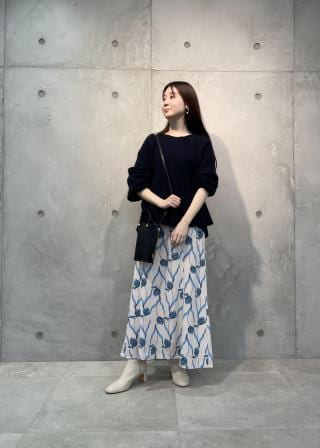 ROPE’ - ロペ☆ラメ混畦ニットペプラムニットプルオーバー ラメ混畦ニットペプラムニットプルオーバー | ロペ(ROPE