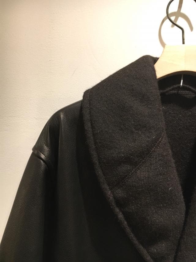 COMOLI レザーショールカラーコート / 新田 / ADAM ET ROPÉ FEMME ｜J