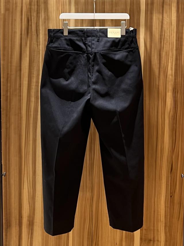 FARAH Two-tuck Wide Tapered Pants(Denim,Hopsack) / 新田