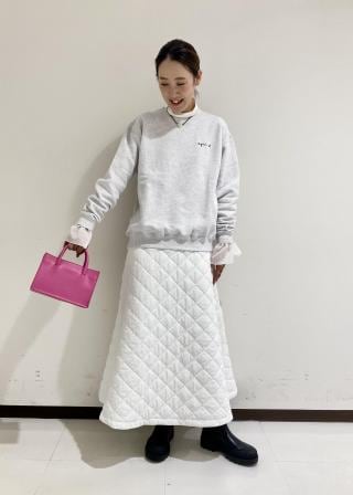 Adam et Rope&#39; - 新品同様！アダムエロペ 袖口シフォンフリルタートルプルオーバー ADAM ET ROPE'（アダムエロペ）の「袖口シフォンフリルタートル