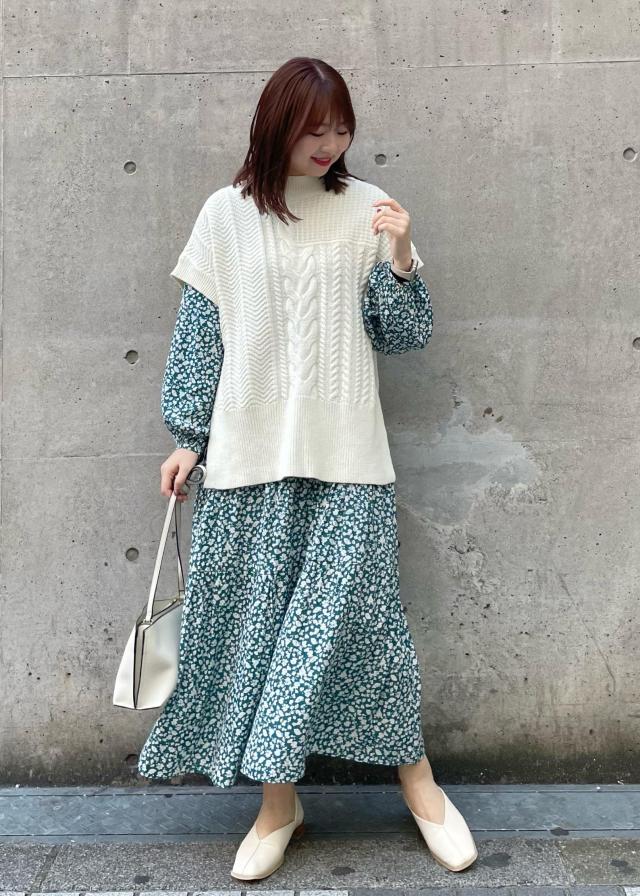 小花柄ティアードフリルワンピース | ROPE' PICNIC ロペピクニック 小花柄ティアードフリルワンピース | ROPE' PICNIC ロペピクニック