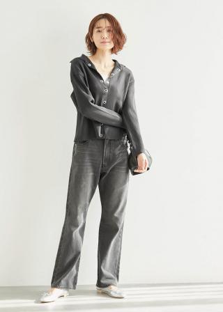 ROPÉ PICNIC(ロペピクニック) / ビック衿ボタンカーディガン (トップス