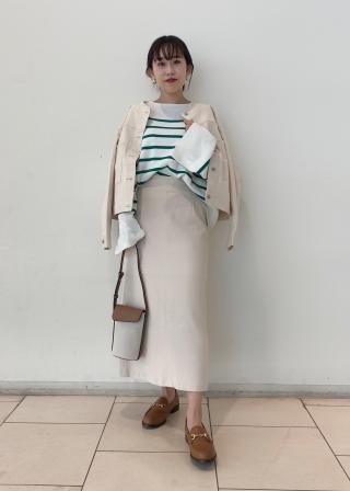SALON adam et ropé×HARUTAビットローファー オフホワイト