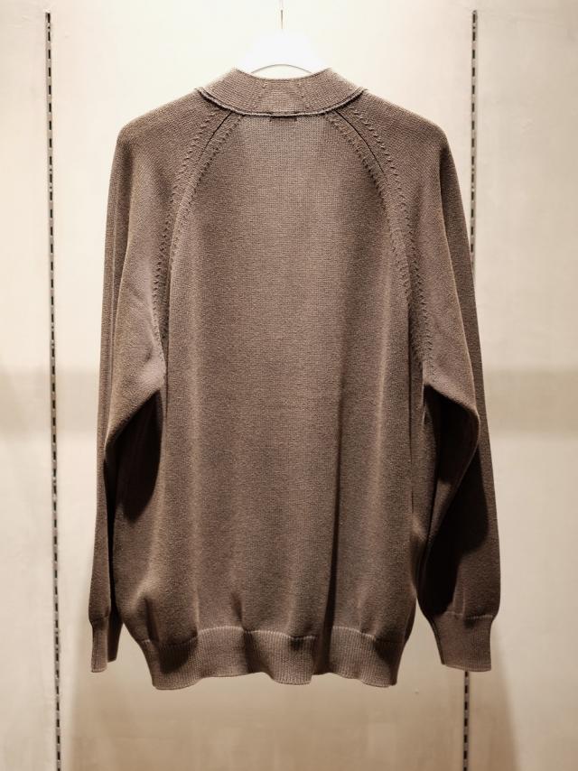 WILD LIFE TAILOR ストーンウォッシュ カーディガン / 新田 / ADAM ET 