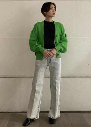 【新品未使用】アダムエロペ コクーンシルエットカーディガン ADAM ET ROPÉ FEMME(アダム エ ロペ ファム) / 【アウトレット