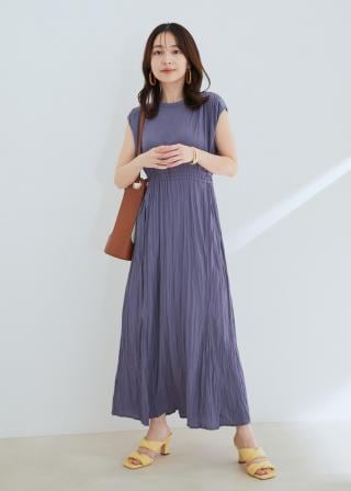 DESCENTE ♡ワンピース ROPÉ PICNIC(ロペピクニック) / 前後2WAY/アソート柄ロング