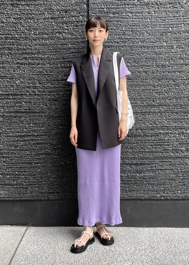 アダムエロペBOTANICAL DYED SUMMER DRESS ADAM ET ROPE'（アダムエロペ）の「【ADAM ET ROPE'】BOTANICAL