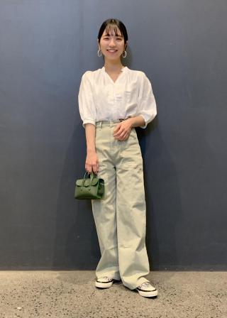 【週末限定価格】LOHENローヘン　ベルスリーブブラウス　ベージュ LOHEN ローヘンベルスリーブブラウスブラック