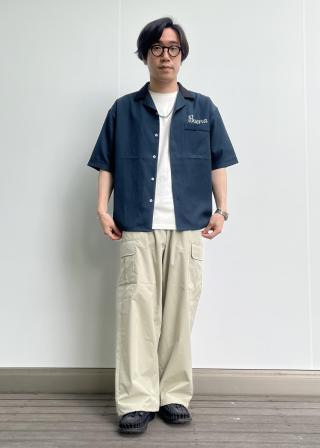 セール】Embroidered satin skajan / 刺繍サテンスカジャン