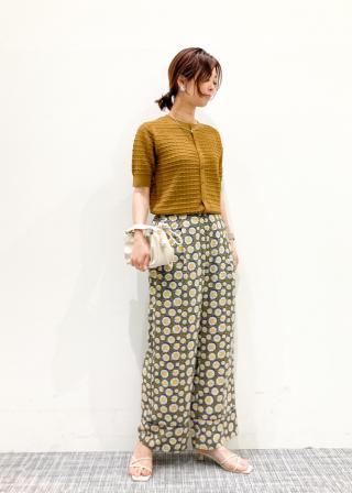 ROPÉ PICNIC(ロペピクニック) / 透かし柄ニットカーディガン (トップス