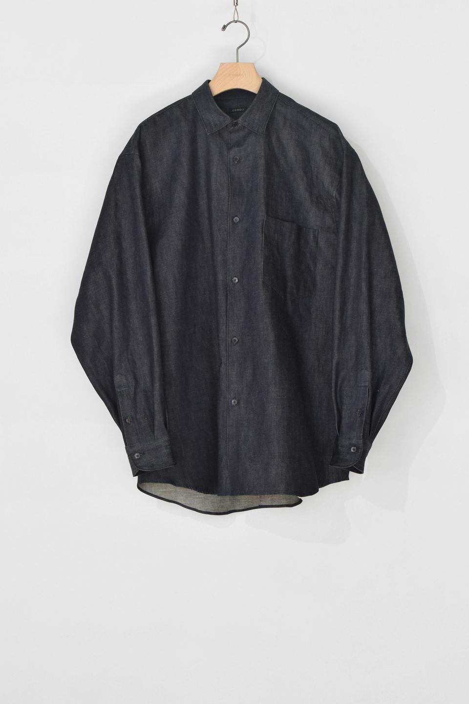 comoli 22aw デニムコモリシャツ | STAFF OUTFIT | ADAM ET ROPE 