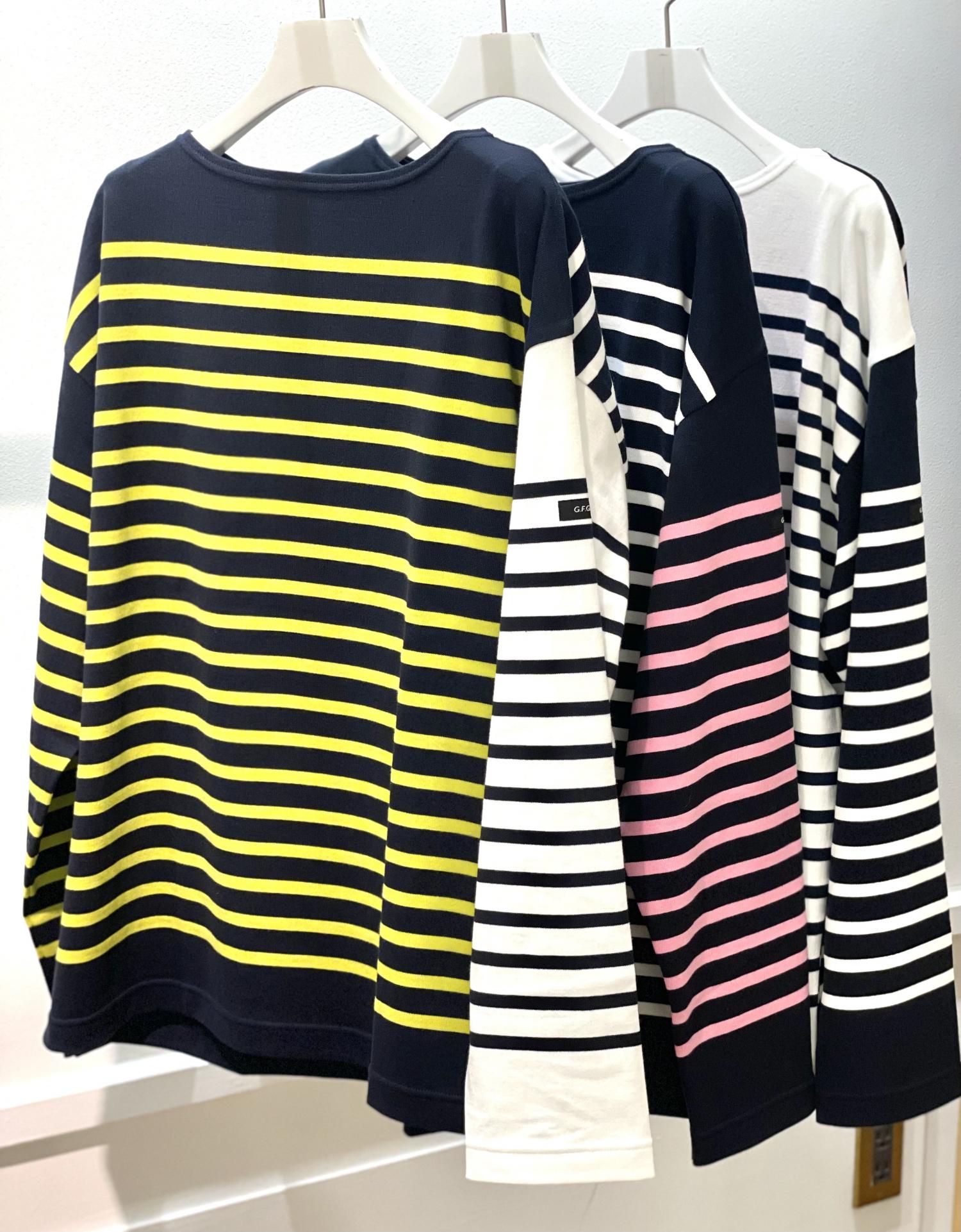 G.F.G.S. for ADAM ET ROPE'】別注ボートネックボーダー | STAFF