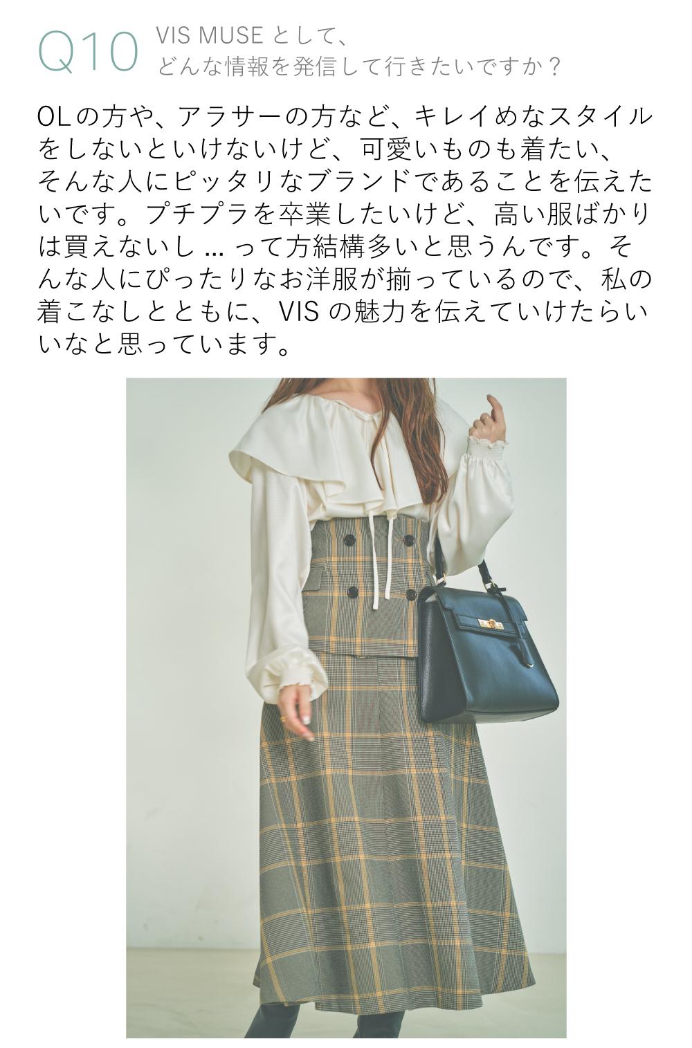 VIS itMODEL close-up もえやんさんの10問10答 | J'aDoRe JUN