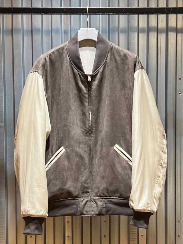 小松マテーレ スナバックナイロン オーバーサイズ リバーシブル MA1