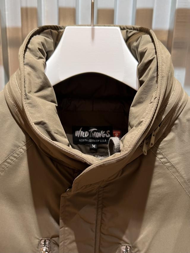 【別注】WILDTHINGS PRIMALOFT アダムエロペ　モッズコート　M WILD THINGS（ワイルドシングス）の「【WILDTHINGS for ADAM ET