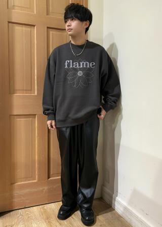 JUNRED(ジュンレッド) / FRAMEフラワービッグスウェット (トップス