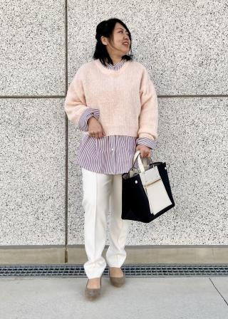 専用！EVERYDAY I LIKE アルパカ Winter クルーネックニット NewAnce セーター ニット 「NewAnce」アルパカクルーネック