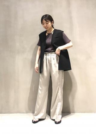 ADAM ET ROPE' フレアヘムリネンジャケット[定価24,200円] ADAM ET ROPÉ FEMME(アダム エ ロペ ファム) / フレアヘムリネン
