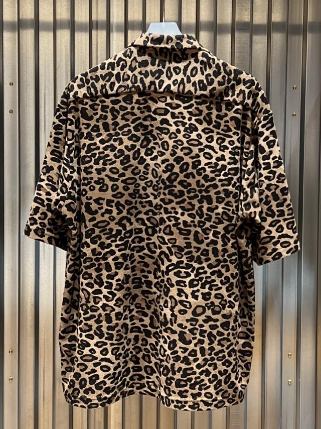 WILD LIFE TAILOR パイル レオパード ハーフスリーブ シャツ / 新田