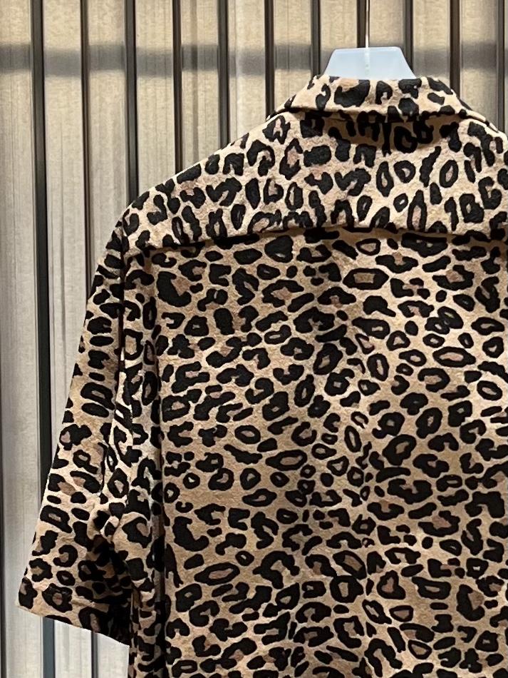 非売品 WILD LIFE TAILOR パイル レオパード ハーフスリーブ シャツ トップス