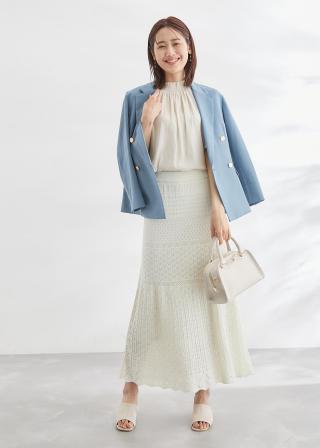 美品！Rene ジャージ素材 ショート丈 ジャケット(36)